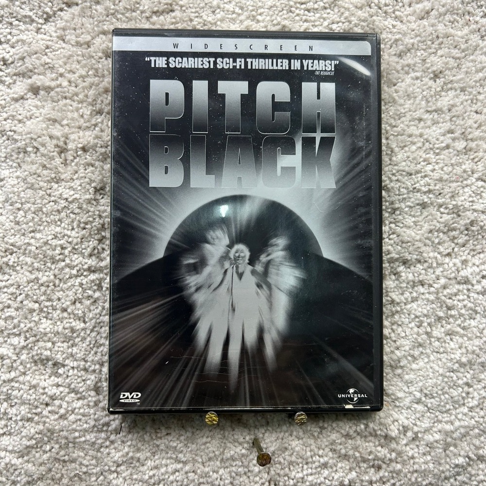 Pitch Black DVD 2000 Widescreen Vin Diesel Sci-Fi Thriller Action Film
